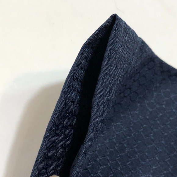 Navy Blue Blackout Curtain Maytex Smart Curtain Julius 100% 1 Panel 50in X 84 in - Picture 7 of 7